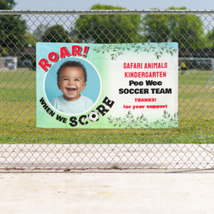 Fußball-Foto Banner