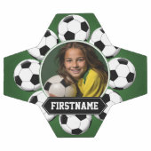 Fußball-Foto für Mannschaft oder Spieler - grün Fußball (Flach)