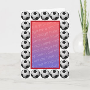 Fußball-Foto-Karte Karte