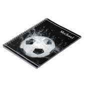 Fußball-Foto Notizblock (Linke Seite)