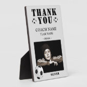 Fußball Foto Trainer Fotoplatte (Seite)