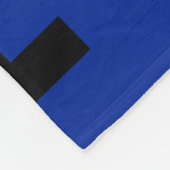 Fußball-Frankreich, anpassbar Fleecedecke (Ecke)