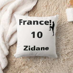 Fußball-Frankreich, anpassbar Kissen