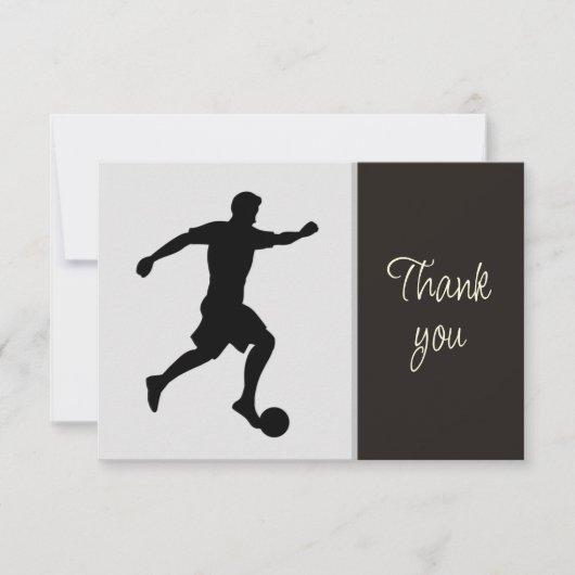 Fußball-Freiwilligen-Helfer Danke (Vorderseite)