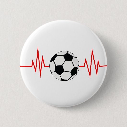 Fußball-Frequenz Button (Vorderseite)