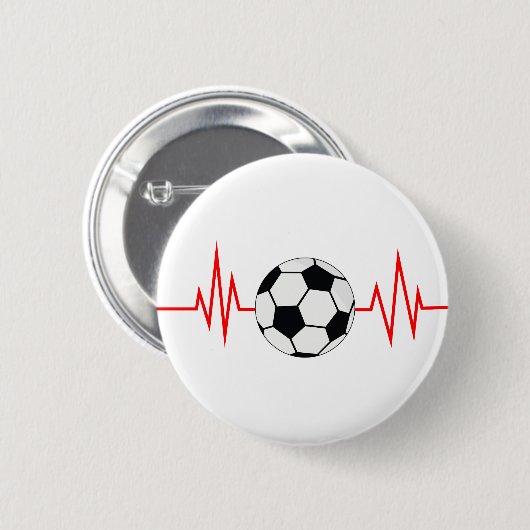 Fußball-Frequenz Button (Vorne & Hinten)