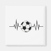 Fußball-Frequenz Magnet (Vorne)