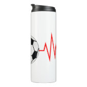 Fußball-Frequenz Thermosbecher (Nach rechts gedreht)