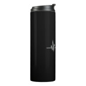 Fußball-Frequenz Thermosbecher (Nach links gedreht)
