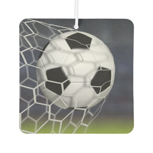 Fußball-Freshener Autolufterfrischer (Vorderseite)