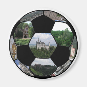 Fußball für Deutschland Magnet