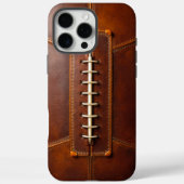 Fußball Fusion - Leder Case-Mate iPhone Hülle (Rückseite)