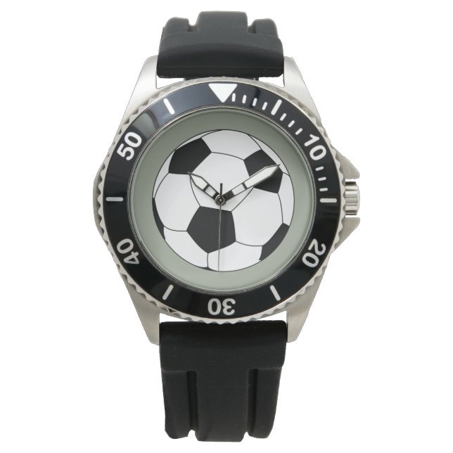 Fußball (Fußball) Armbanduhr (Vorderseite)
