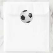 Fußball-Fußball-Aufkleber Runder Aufkleber (Tasche)
