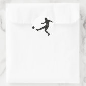 Fußball-Fußball-Ball-Spiel Kick Runder Aufkleber (Tasche)