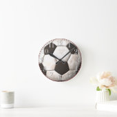 Fußball-Fußball-Ball Sportliebhaber Uhr (Zuhause)