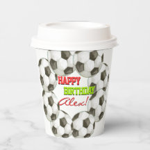 Fußball-Fußball-Boy Girl Geburtstagsparty