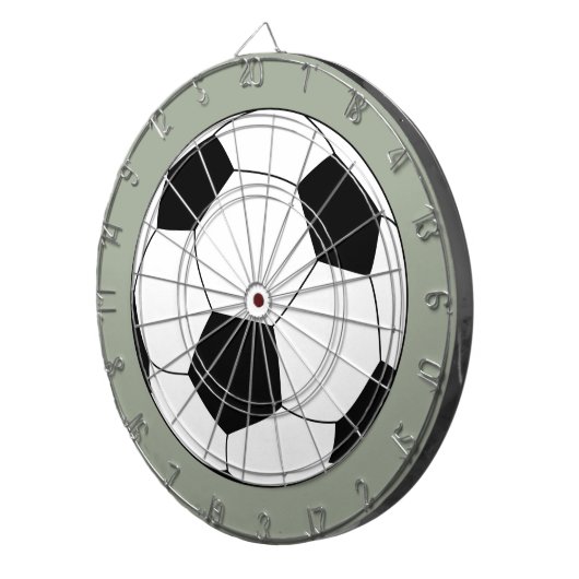 Fußball (Fußball) Dartscheibe (Vorderseite rechts)