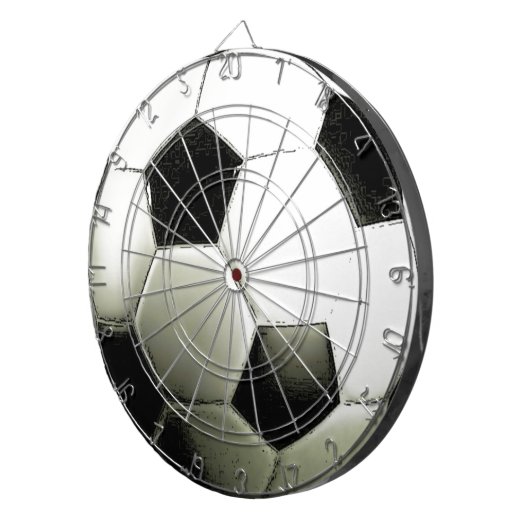 Fußball - Fußball Dartscheibe (Vorderseite rechts)