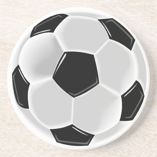Fußball/Fußball-Drink Getränkeuntersetzer (Vorne)