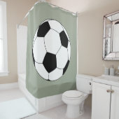 Fußball (Fußball) Duschvorhang (Beispiel)