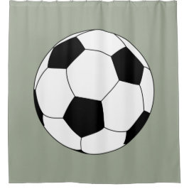 Fußball (Fußball) Duschvorhang