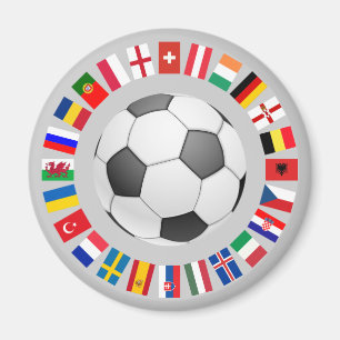 Fußball-Fußball-europäische Meisterschaft 2016 Magnet