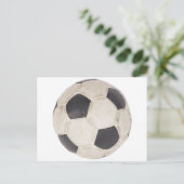 Fußball Fußball Fußball Fußball Fußball Fußball Fu Postkarte (Stehend Vorderseite)