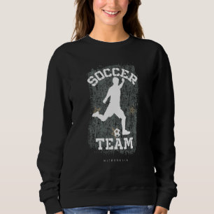 Fußball-Fußball-Fußball-Fußball-Fußballspieler Sweatshirt