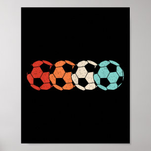 Fußball-Fußball-Fußball-Fußball-Spieler Männer Fra Poster