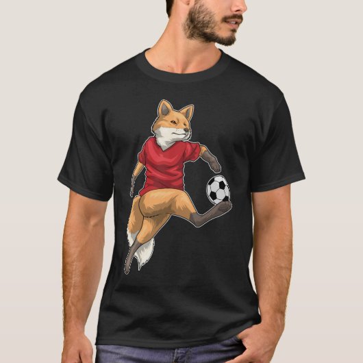 Fußball-Fußball-Fußball-Fußball T-Shirt (Vorderseite)
