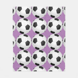 Fußball-Fußball-Fußball-Girl's Fleece Blanket