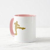 Fußball-Fußball-Fußball-Shooter | Cooler Blick auf Tasse (Vorderseite Links)