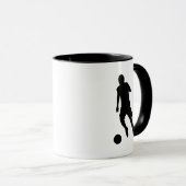 Fußball-Fußball-Fußball-Shooter | Fußball Tasse (VorderseiteRechts)