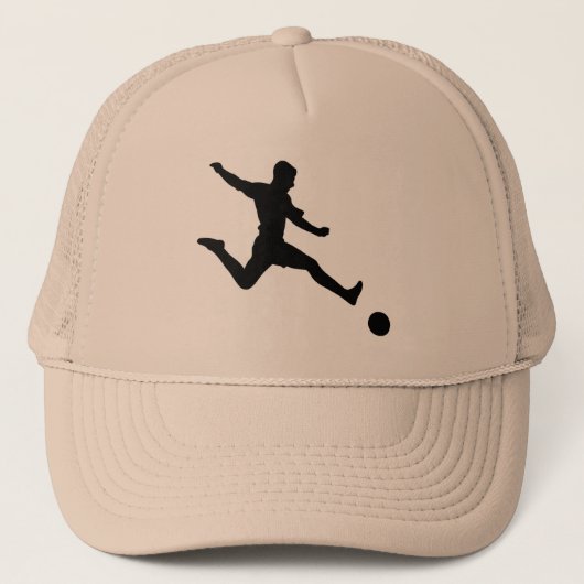 Fußball-Fußball-Fußball-Shooter | Fußball Truckerkappe (Vorderseite)