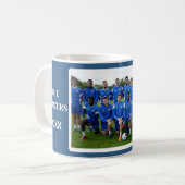 Fußball Fußball-Fußball-Spieler Geschenk Personali Kaffeetasse (Vorderseite Links)