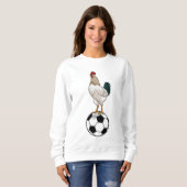 Fußball-Fußball-Fußball Sweatshirt (Vorne ganz)