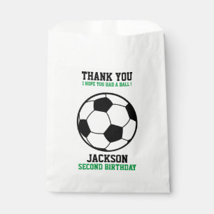 Fußball-Fußball-Geburtstags-Baby-Duschen-Party Geschenktütchen