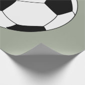 Fußball (Fußball) Geschenkpapier (Ecke)