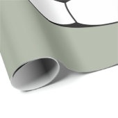 Fußball (Fußball) Geschenkpapier (Rolleneckpunkt)