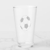 Fußball (Fußball) Glas (Rückseite)