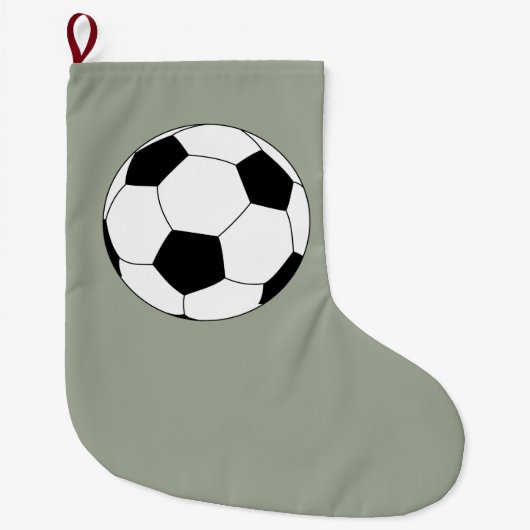 Fußball (Fußball) Großer Weihnachtsstrumpf (Vorderseite)