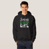 Fußball-Fußball Hoodie (Vorne ganz)