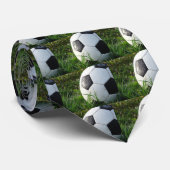 Fußball~ Fußball im Feld Krawatte (Gerollt)