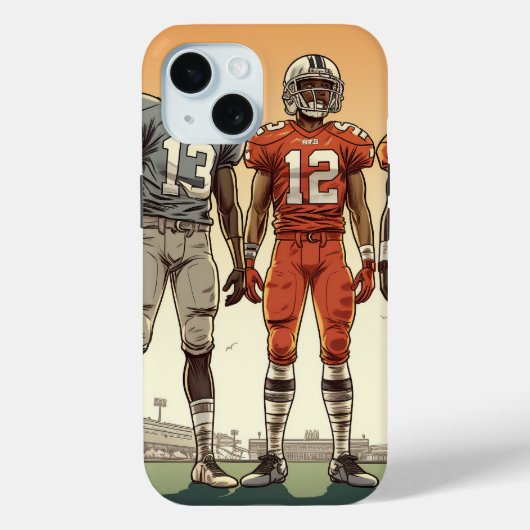 Fußball/Fußball-iPhone-Abdeckung iPhone 16 Case-Mate iPhone Hülle (Rückseite)