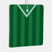 Fußball Fußball Jersey Name & Number Template Keramikornament (Rechts)