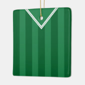 Fußball Fußball Jersey Name & Number Template Keramikornament (Links)