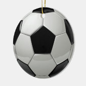 Fußball-Fußball Keramik Ornament (Links)