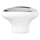 Fußball-Fußball Keramikknauf (Seitenansicht)