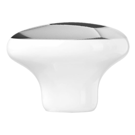 Fußball-Fußball Keramikknauf (Seitenansicht)